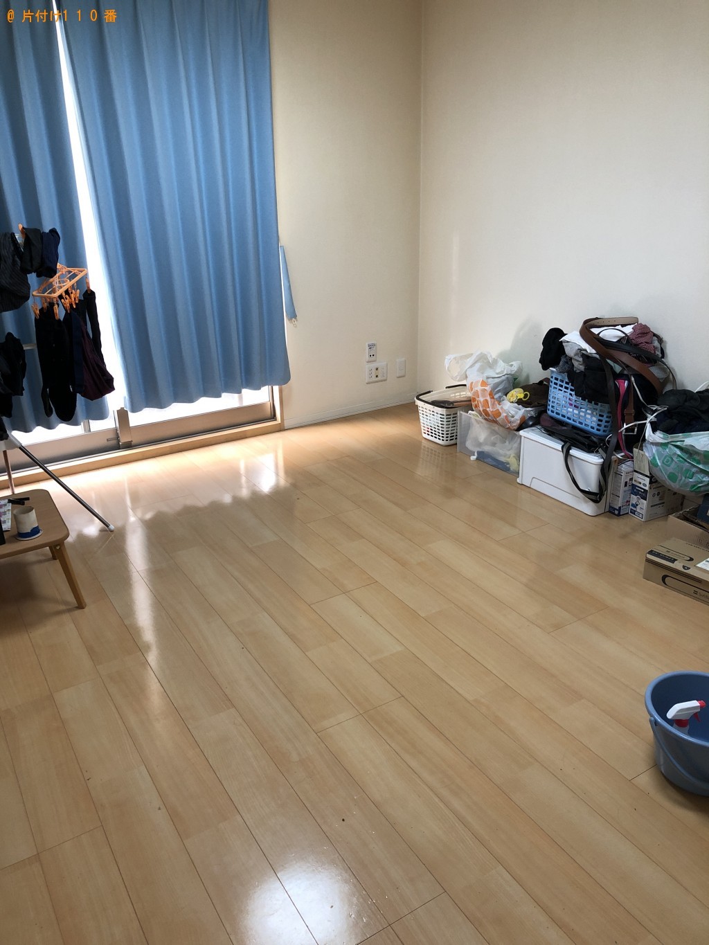 全部屋の床、水回り、浴室などのハウスクリーニングを希望