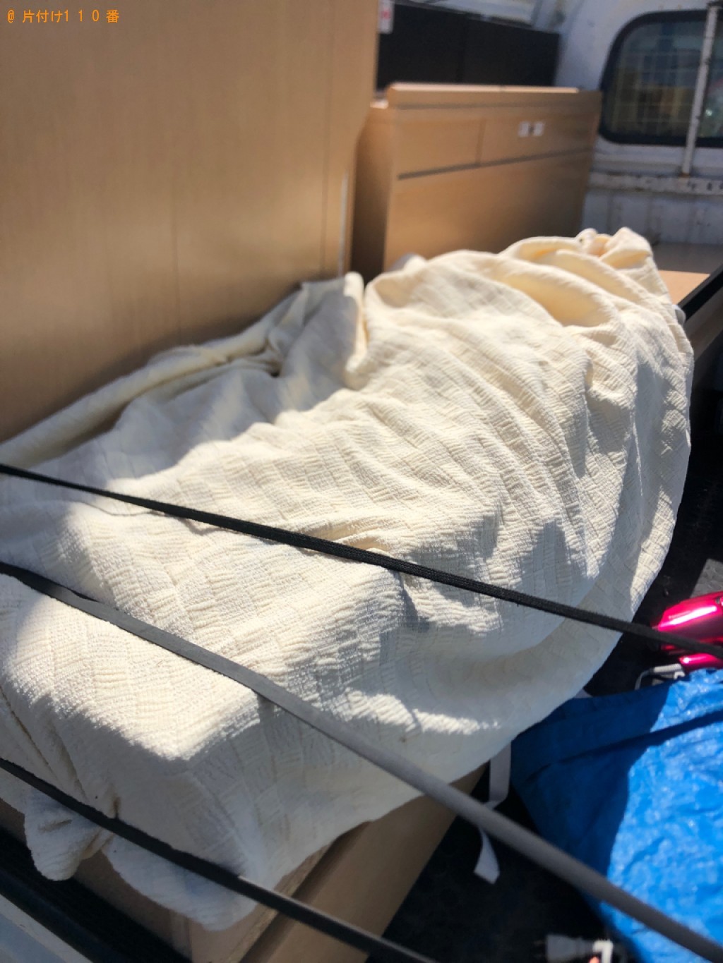 【札幌市中央区】シングルベッドの回収・処分ご依頼　お客様の声