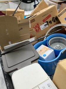【旭川市】バケツ、ゴミ箱、小型家電、ダンボール等の回収・処分