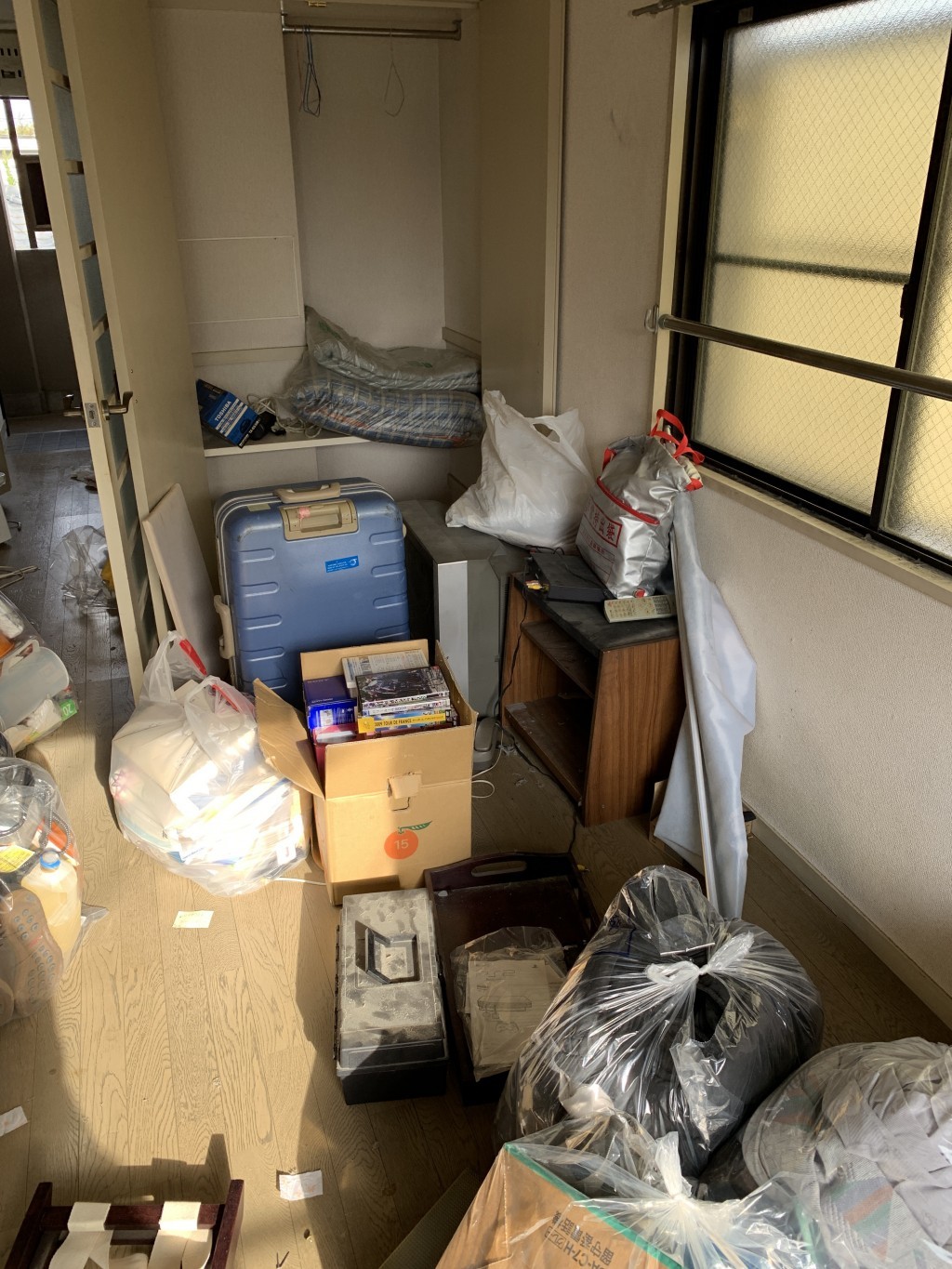 【北広島市】遺品整理に伴い不用品処分とハウスクリーニングご依頼 お客様の声
