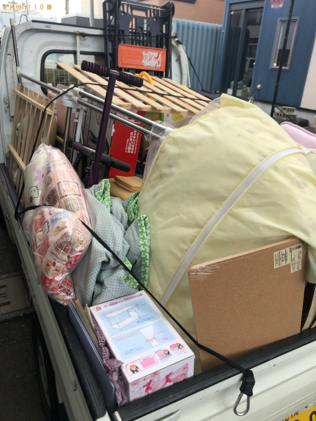 【札幌市】パソコン、布団、すのこ、一般ごみ等の回収・処分ご依頼