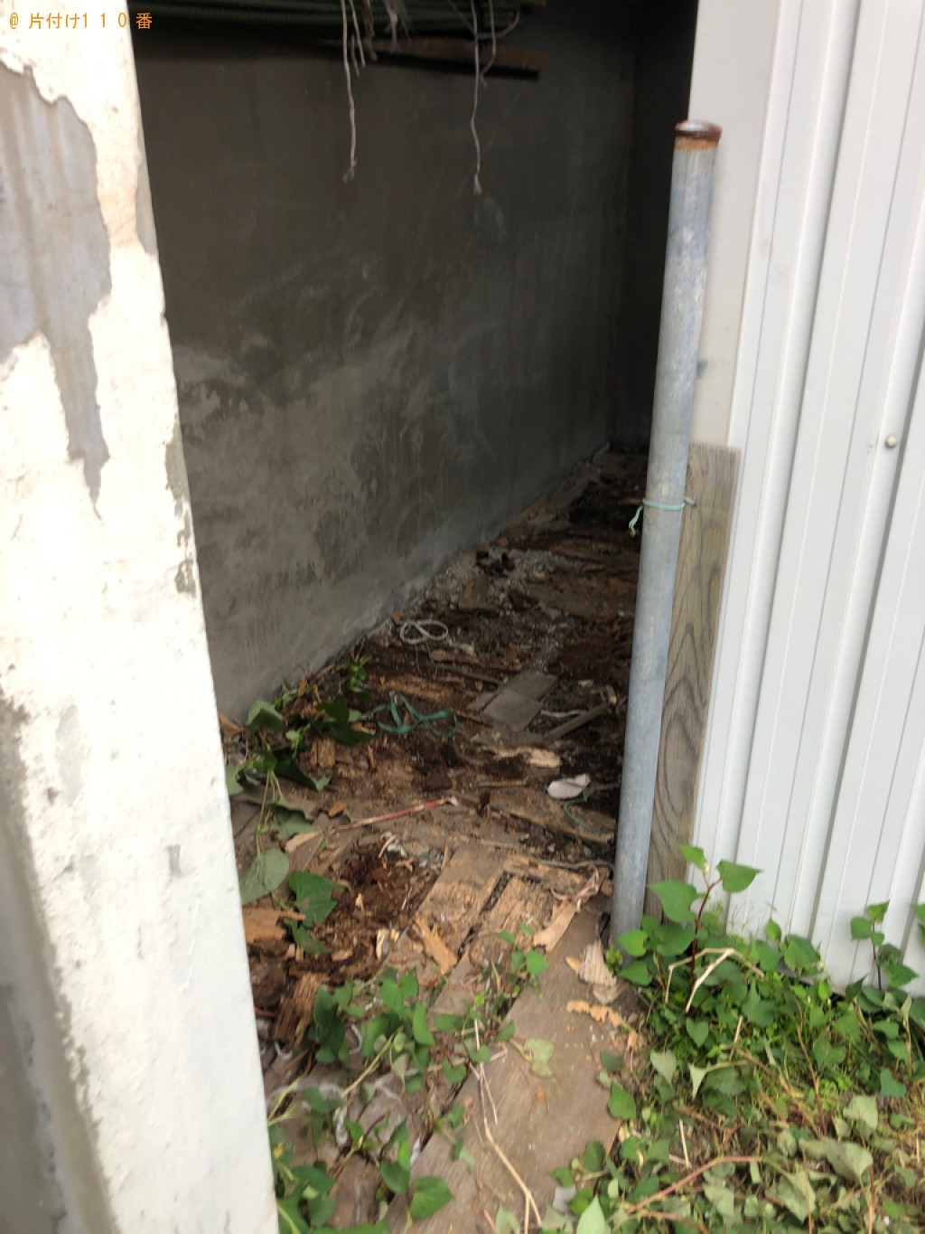 【札幌市白石区】タンス、木材、支柱、フェンス等の回収・処分ご依頼