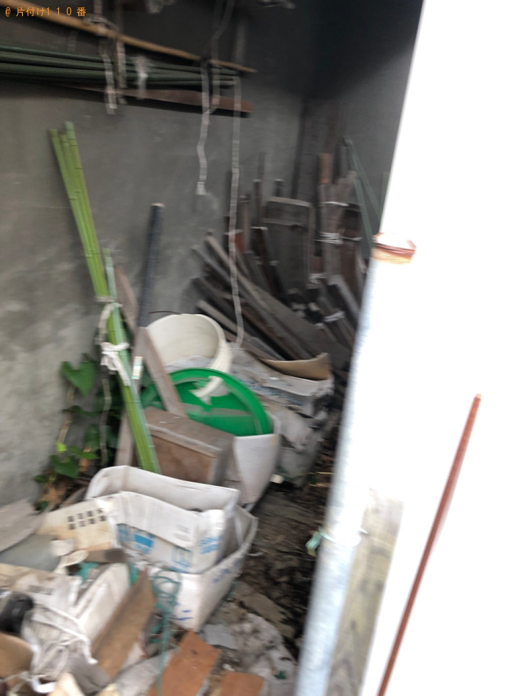 【札幌市白石区】タンス、木材、支柱、フェンス等の回収・処分ご依頼