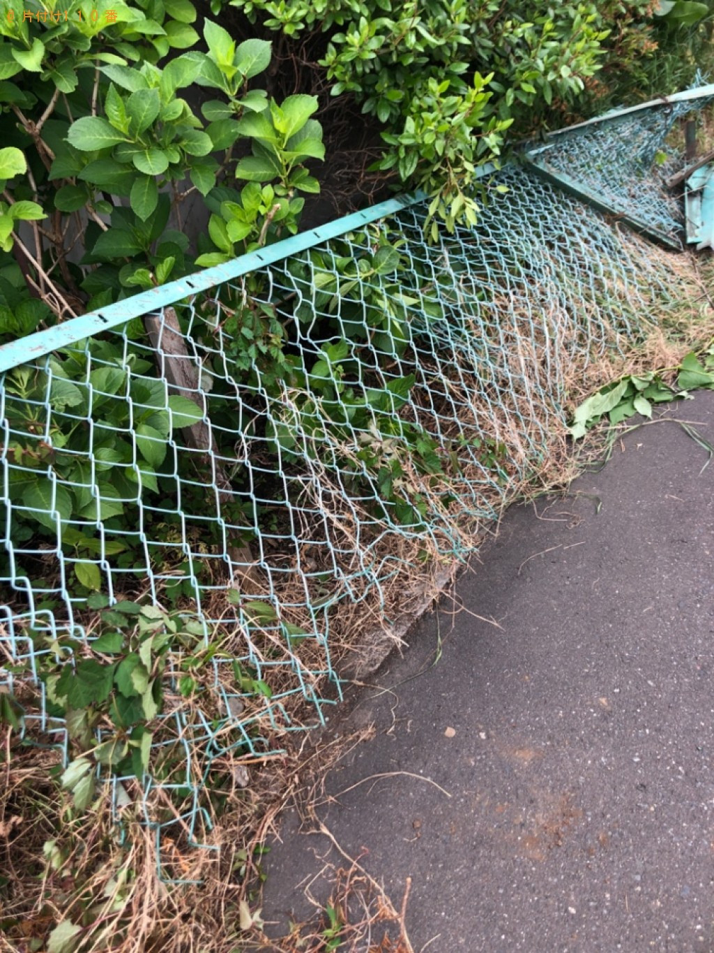 【札幌市白石区】タンス、木材、支柱、フェンス等の回収・処分ご依頼