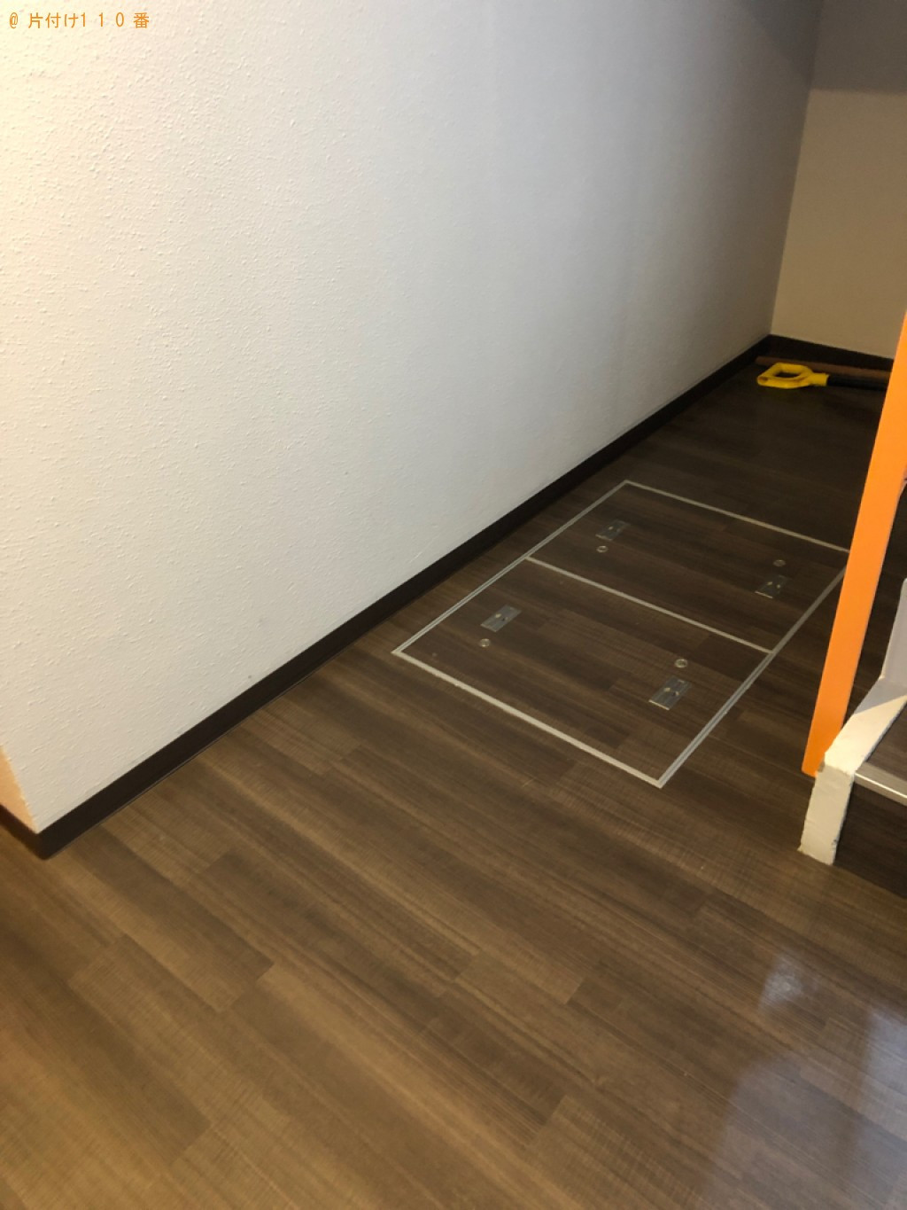 【札幌市東区】マットレス付きシングルベッド、カーペット等の回収
