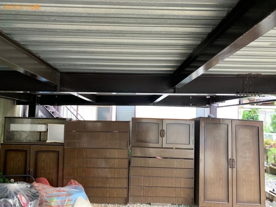 家具、自転車のタイヤ、ござ、木箱、ホース等の回収・処分ご依頼