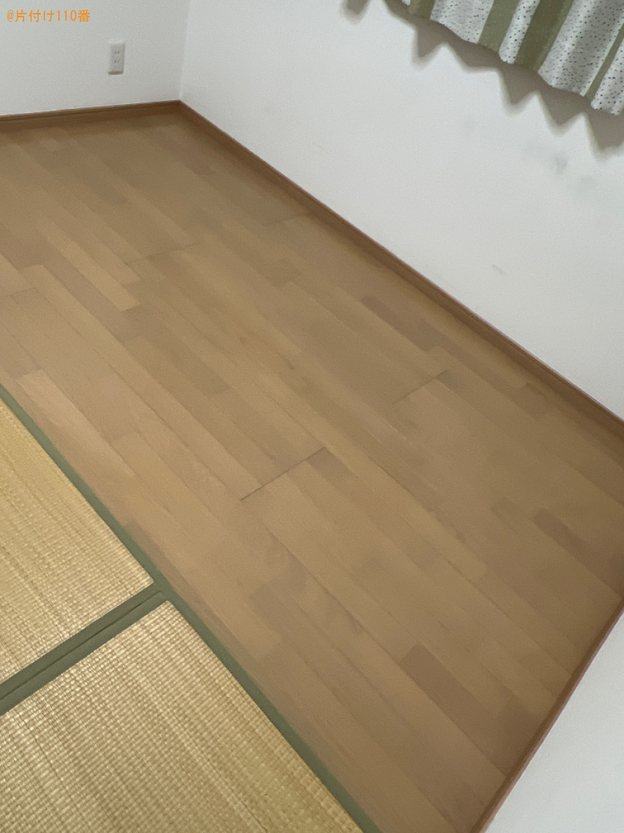 マットレス付きダブルベッド、電子ピアノ、タイヤ等の回収・処分